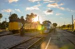 CBQ Nebraska Zephyr on the side track